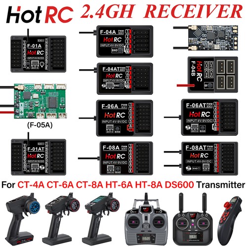 Hotrc 8ch 2 - 2.4ghz, radio