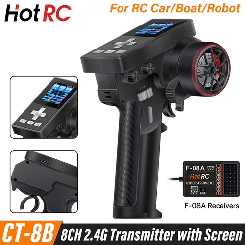Hotrc 8ch funksender - hotrc,