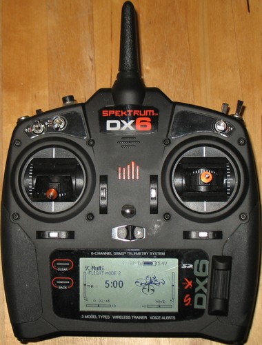 Spektrum dx6 kanal - spektrum,