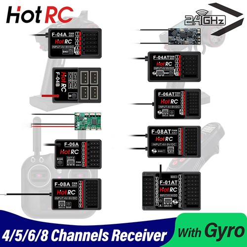 Hotrc 6ch 8ch ghz - 6ch, 2,4