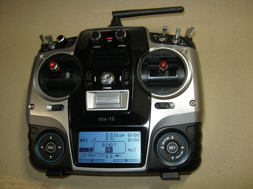 Graupner sender hott - mx, 16