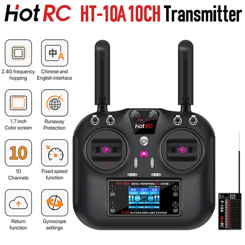 Hotrc 10a ghz 10ch - 2,4,